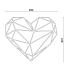 Cortenstaal wanddecoratie Heart-Large