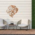 Cortenstaal wanddecoratie Lion 2.0-Small