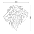 Cortenstaal wanddecoratie Lion 2.0-Small