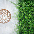 Cortenstaal wanddecoratie Lotus Flower-Large