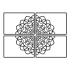 Cortenstaal wanddecoratie Mandala 4-parts *OP=OP