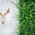 Cortenstaal wanddecoratie Reindeer-Small