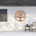 Cortenstaal wanddecoratie Tree-Small