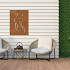 Cortenstaal wanddecoratie Woman-Small