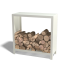 Gepoedercoat staal houtopslag 100x100x40-Andere RAL-kleur
