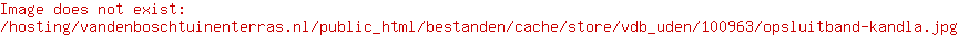 Opsluitband | Kandla