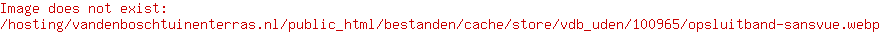 Opsluitband | SansVue