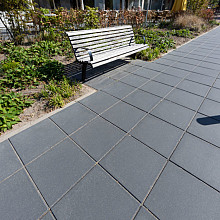 Betontegel 40x40x4,5 grijs GF HK