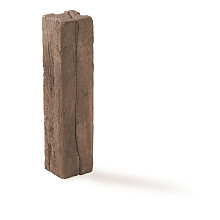 Timberstone Hoekpaal Coppice Brown 15x15x65 cm