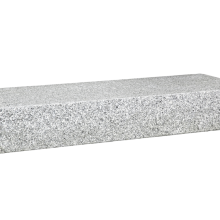 Traptrede Granit grey piazzo 125x35x15 cm