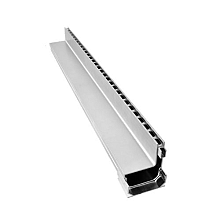 Sleufgoot aluminium Sidedrain/75 1000 mm
