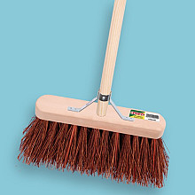 Bezem SOLIDE Bassine 29 cm met IKAPÃ  steel 140 x 28 cm en stokhouder