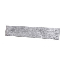 Betonplaat Romeins motief dubbelzijdig 184x36x4.8 Grijs