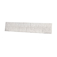 Betonplaat Elbe motief dubbelzijdig 184x36x4,8 Wit