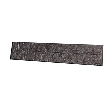 Betonplaat Elbe motief dubbelzijdig 184x36x4,8 Taupe