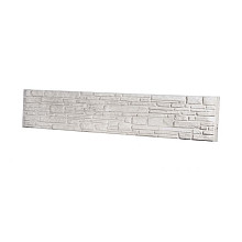 Betonplaat Donau motief dubbelzijdig 184x36x3,6 Wit