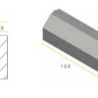 Infra RWS Opsluitband 11,5/22,5x25x100 grijs vis