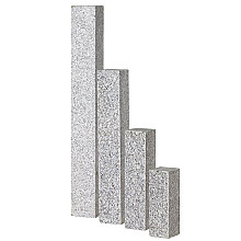 Palissade graniet premium vintage classic 150x12x12 cm