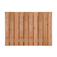 Douglas scherm 21 planks - recht 180x70 cm (bxh)