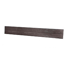Betonplaat dubbelzijdig passtuk Lariks motief 184x12 Taupe*