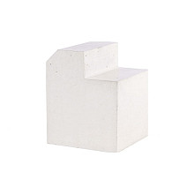 Poortstopper beton wit 12 x 15 x 12 cm