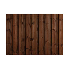 Nobifix scherm 19 planks - recht 180x130 cm