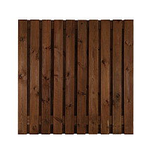 Nobifix scherm 21 planks - recht 180x165 cm