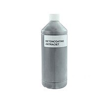Coating t.b.v. de antraciet betonprodukten