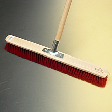 Stalbezem SOLIDE PPN 60 cm met stokhouder, IKAPÃ‰ steel 150 x 2,8 cm