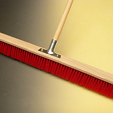 Stalbezem SOLIDE PPN 80 cm met stokhouder, IKAPÃ‰ steel 150 x 2,8 cm