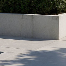 L-element beton 50cm hoog