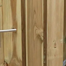 Dubbele Grenen Tuinpoort