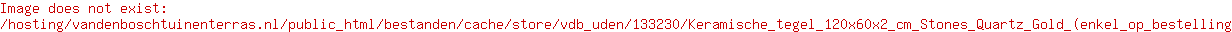 Keramische tegel 120x60x2 cm Stones Quartz Gold (enkel op bestelling)
