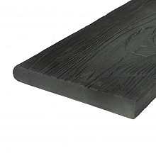 TimberTouch Bullnose Old 244x20x2,5cm Charcoal Grey