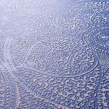 Keramische staptegel TD Decor vierkant 122x122x2 cm Doily Blu Notte