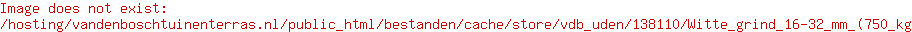 Witte grind 12-16 mm (1500 kg)