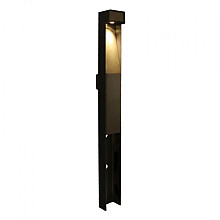 Tuinpaal Pro+ padverlichting met Niko New Hydro stopcontact zwart