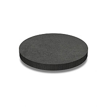 Artistone tegel rond 100x7 cm Carbon