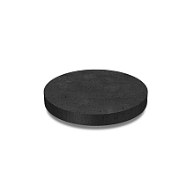 Artistone tegel rond 60x7 cm Carbon