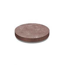 Artistone tegel rond 60x7 cm Roodbruin