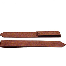 Randbegrenzing COL-MET Corten Eindverbindingsclippen ongecoat 30,5 cm