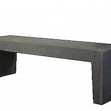 Tuinbank 45x45x120cm zwart