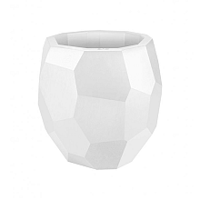 Elho pure edge 40 wit (lxbxh)39,5x39,5x38,1