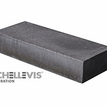 Schellevis Traptrede 100x40x20 cm roodbruin* massief