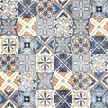 GeoCeramica® 60x60x4 Due Decora Multicolor #