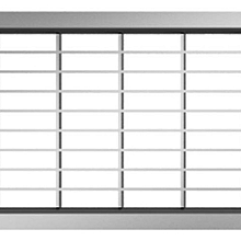 Highline maasrooster verzinkt staal 30/10, L=500 mm