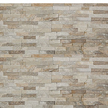 Fixwall Yellow quarzit (giallo) naturel 5-rijen hoek