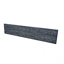 Betonplaat Elbe motief dubbelzijdig 184x36x4,8 Antraciet