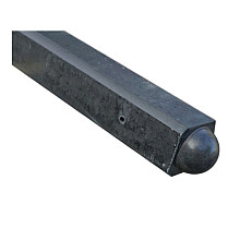 3-sponning paal Bol 10x10x180 (sponning 37 cm) Antraciet