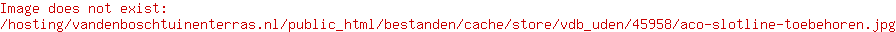 Aco | Slotline | Toebehoren 